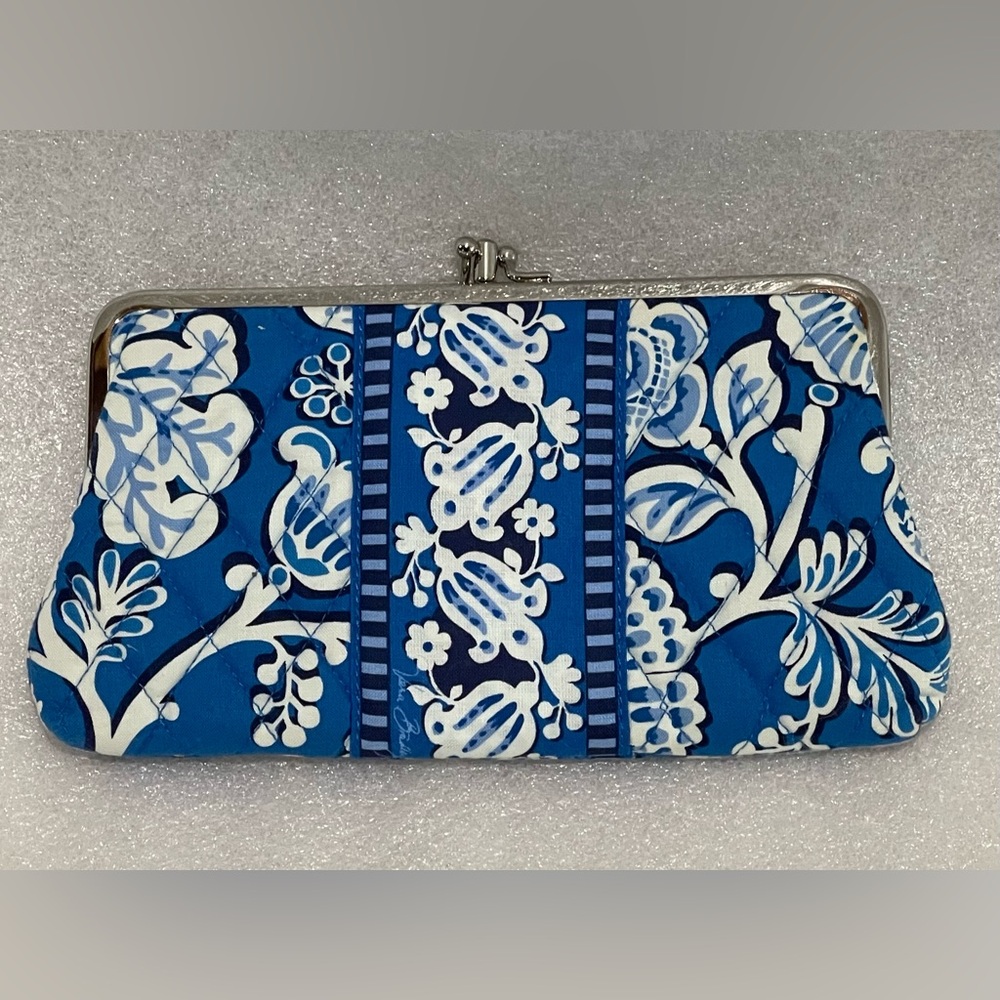 New Vera Bradley Quilted Floral Print Wallet
